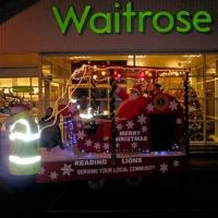 Santa and his helpers