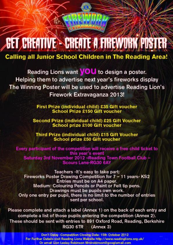 Firework Poster Competitionl