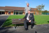 A school bench for local Whitley Park School