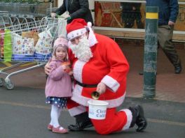 Santa at Waitrose