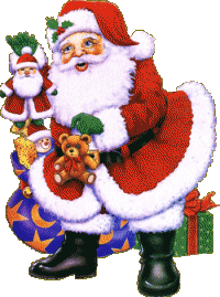 Santa is on his way