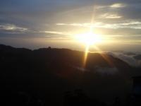 Trip to India sunset