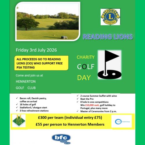 Charity Golf Day 2026 Charity Golf Day 2026