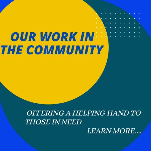 Our work in the community 